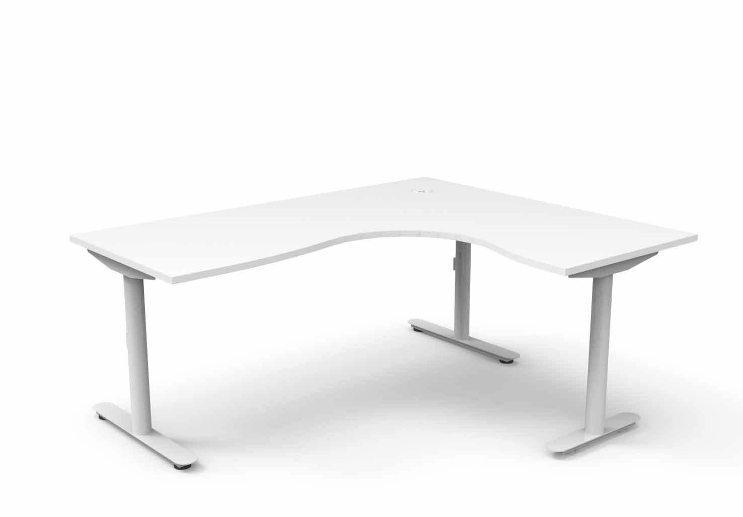 Halo Static Corner Desk 